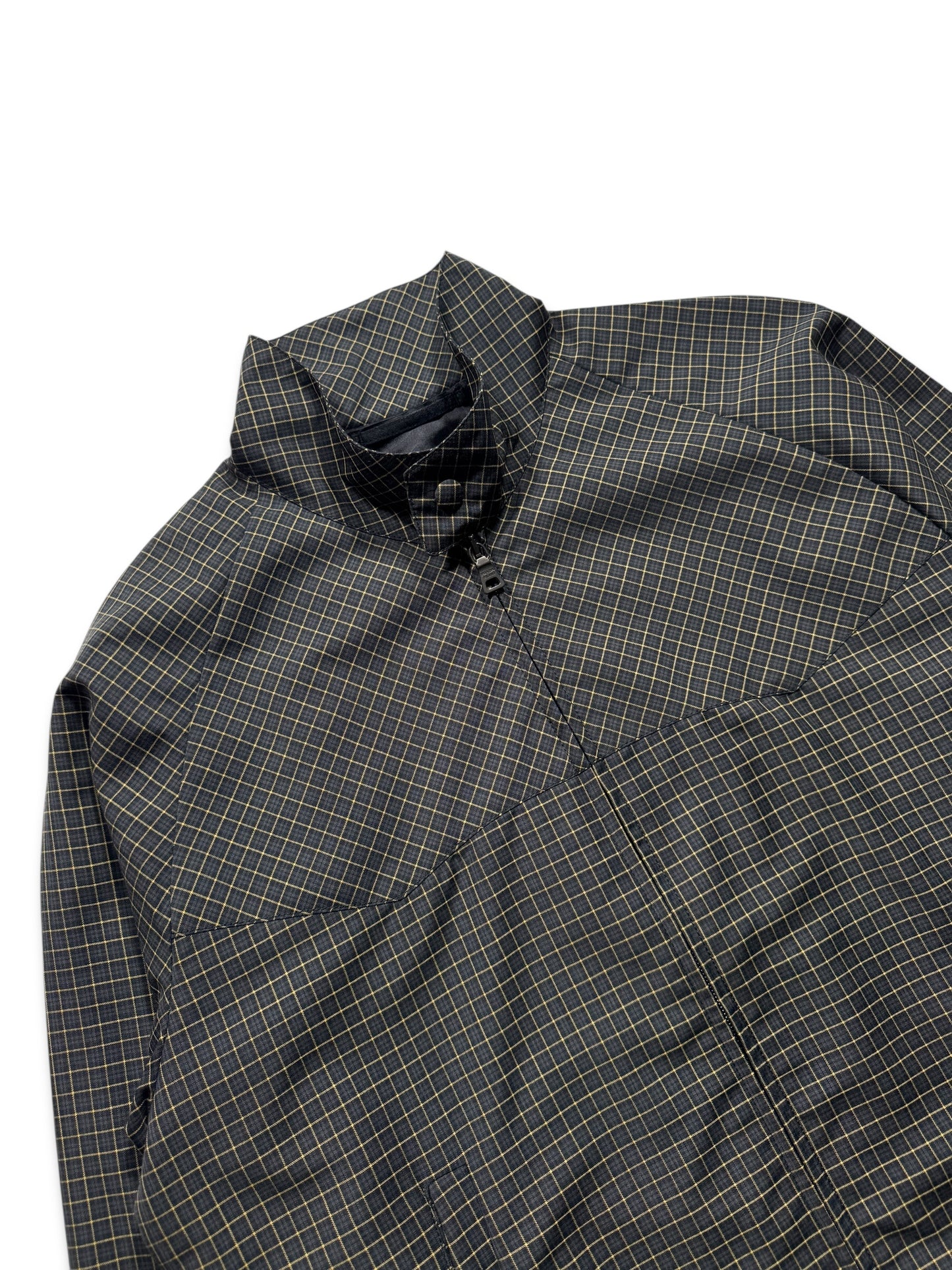 SS17’ Prada Mainline Plaid Harrington Jacket