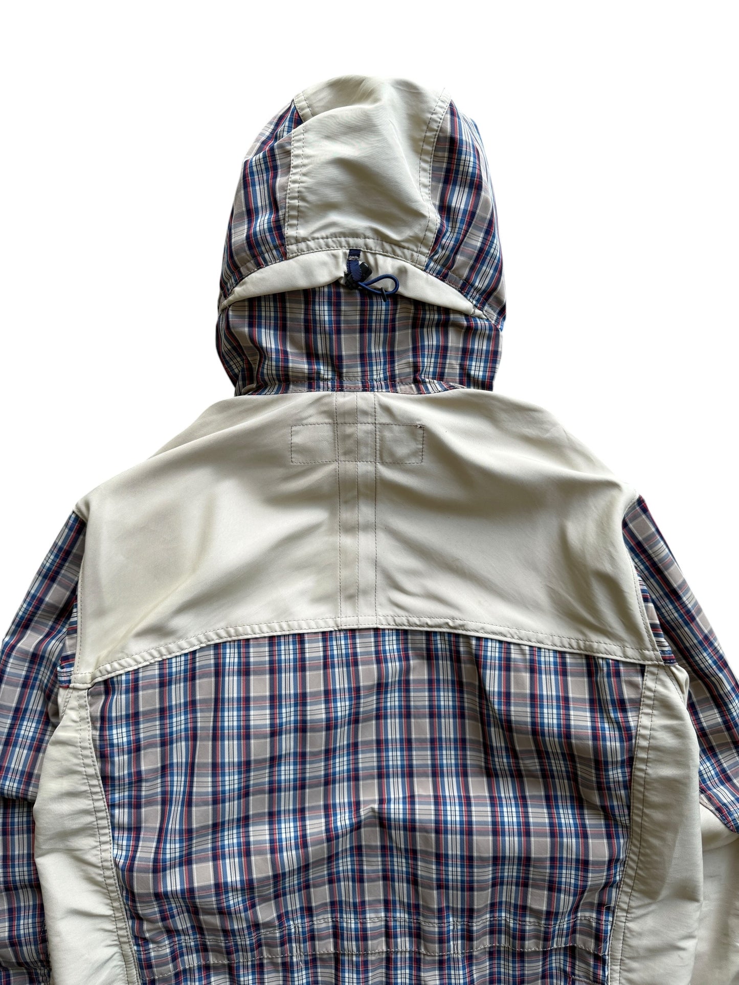 2012 Comme Des Garcons Plaid Hooded Jacket