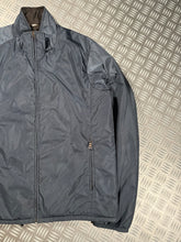 画像をギャラリービューアに読み込む, Prada Sport Black Tab Reversible Padded Brown / Navy Jacket