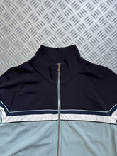 Load image into Gallery viewer, Early 2000’s Prada Sport Navy/Baby Blue Track Jacket