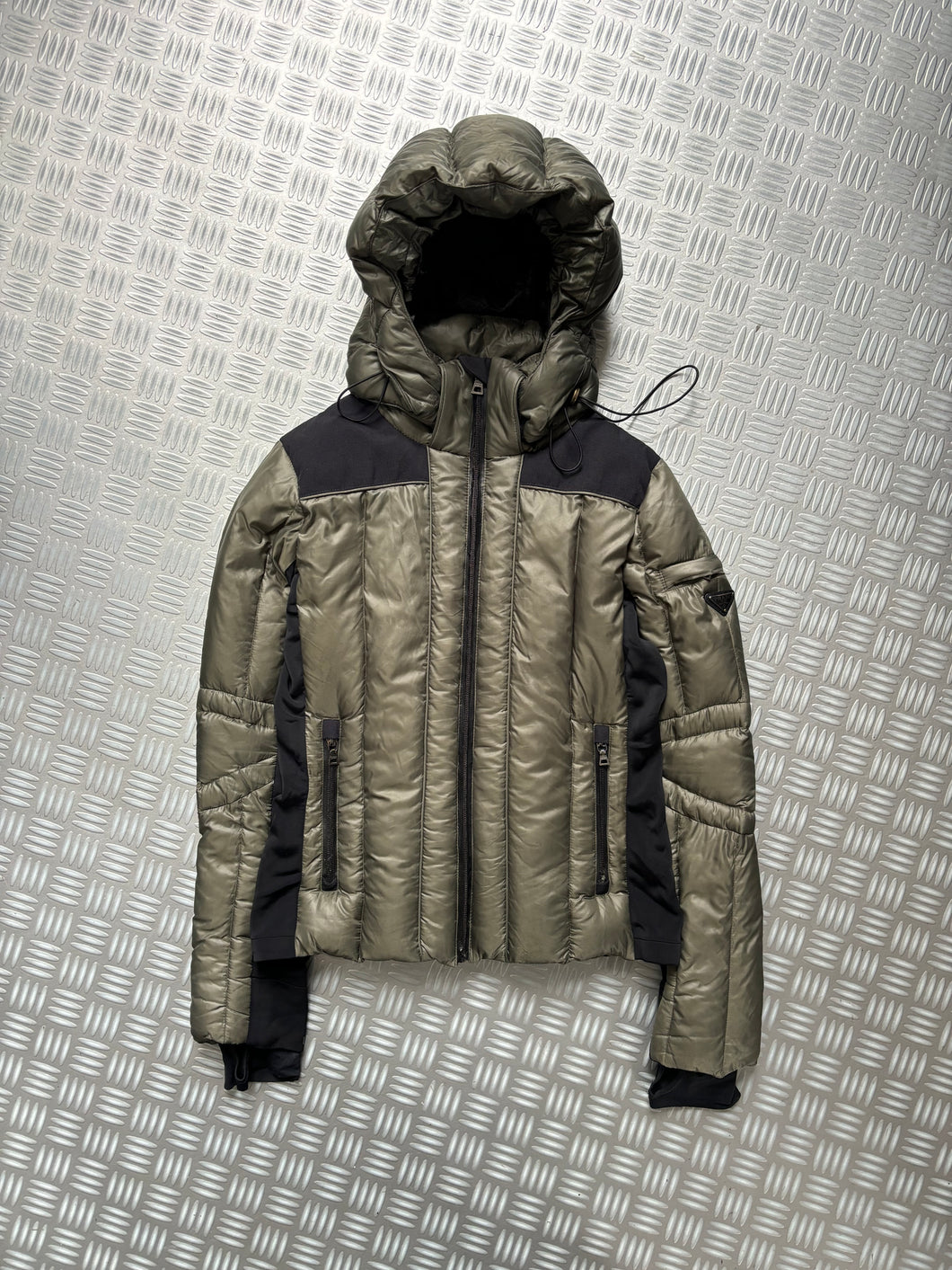 Prada Milano Padded Khaki Jacket