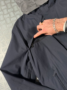 Early 2000’s Prada Sport Midnight Navy Gore-Tex Padded Jacket - Extra Large / Extra Extra Large