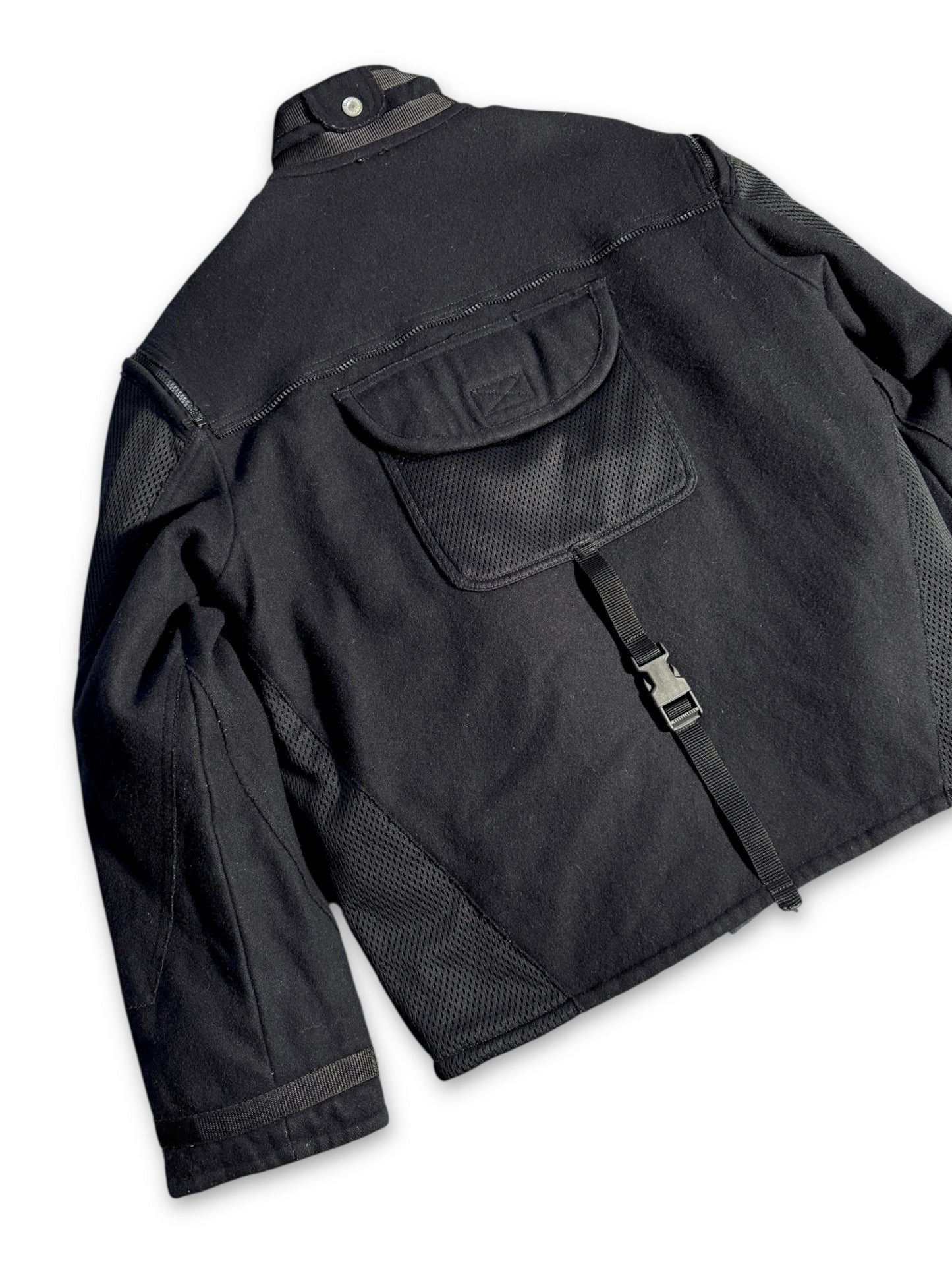 AW04’ Dolce & Gabbana Jet Black Bondage Jacket