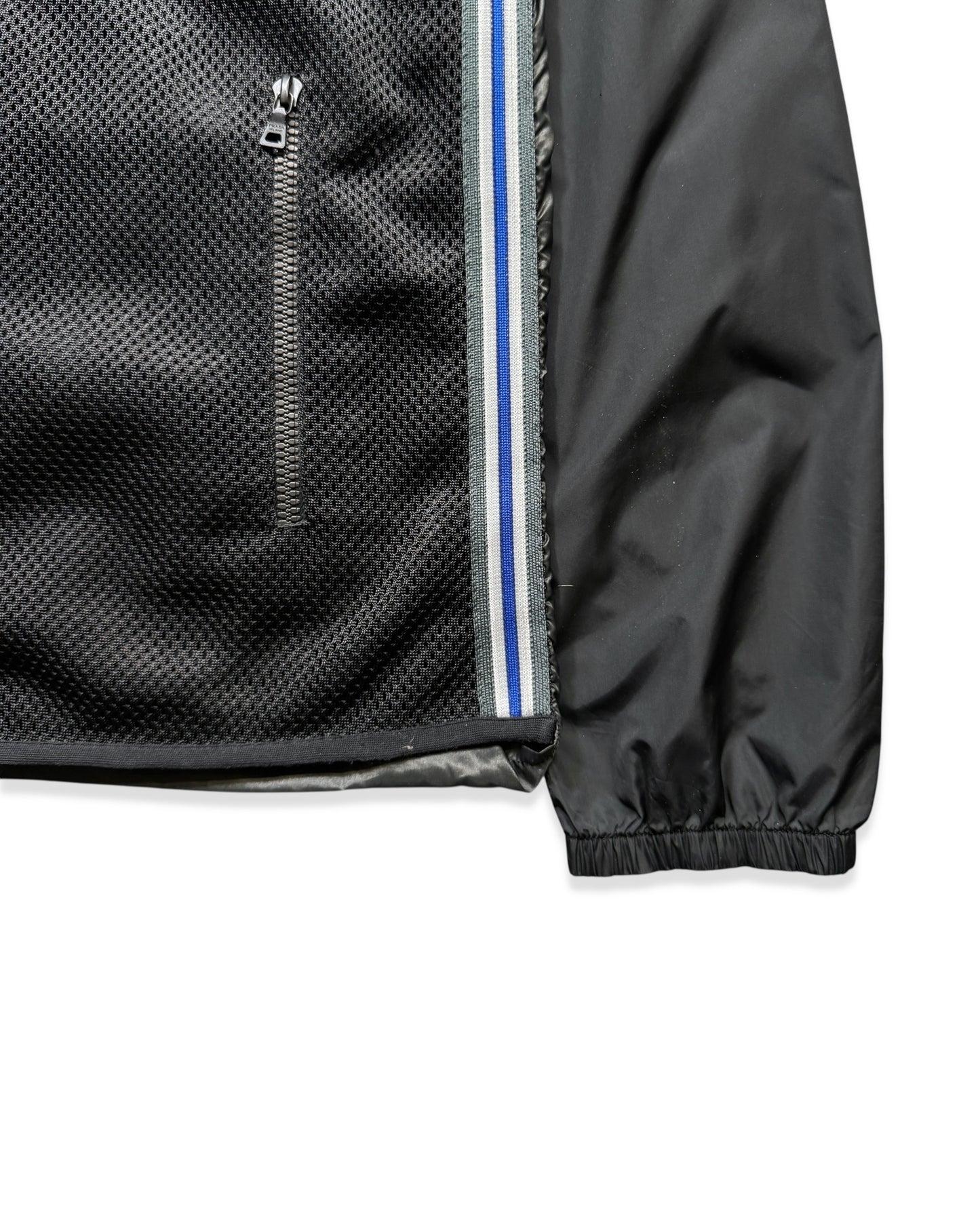 SS00’ Prada Sport Semi-Transparent Back Heavy Duty Mesh Jacket