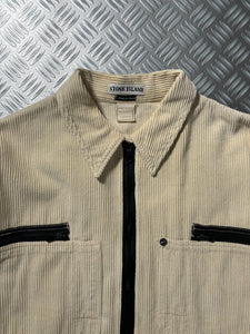 1990’s Stone Island Jumbo Cord Zipped Shirt/Jacket