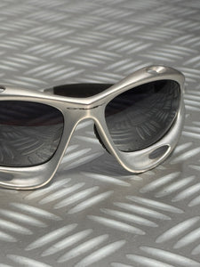 Oakley Silver Racing Jacket Sunglasses