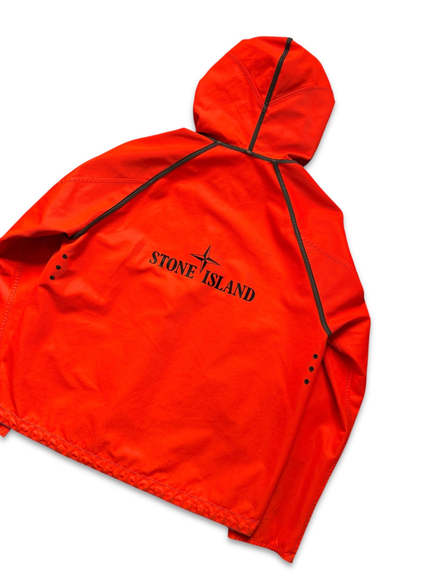 AW05' Stone Island Fluorescent Orange Reversible Jacket