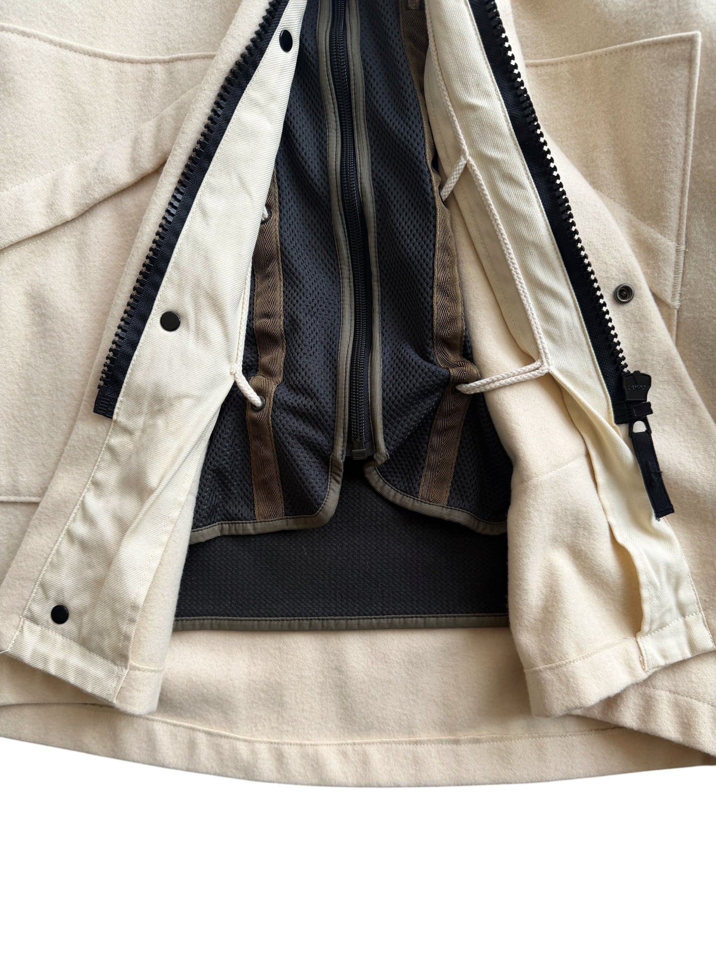 AW00’ Stone Island Asymmetric Zip Dutch Rope Jacket