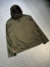 Carica l&#39;immagine nel visualizzatore di Gallery, Prada Linea Rossa Khaki Nylon Shimmer Anorak