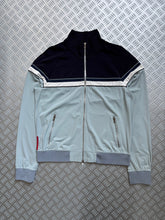 Load image into Gallery viewer, Early 2000’s Prada Sport Navy/Baby Blue Track Jacket