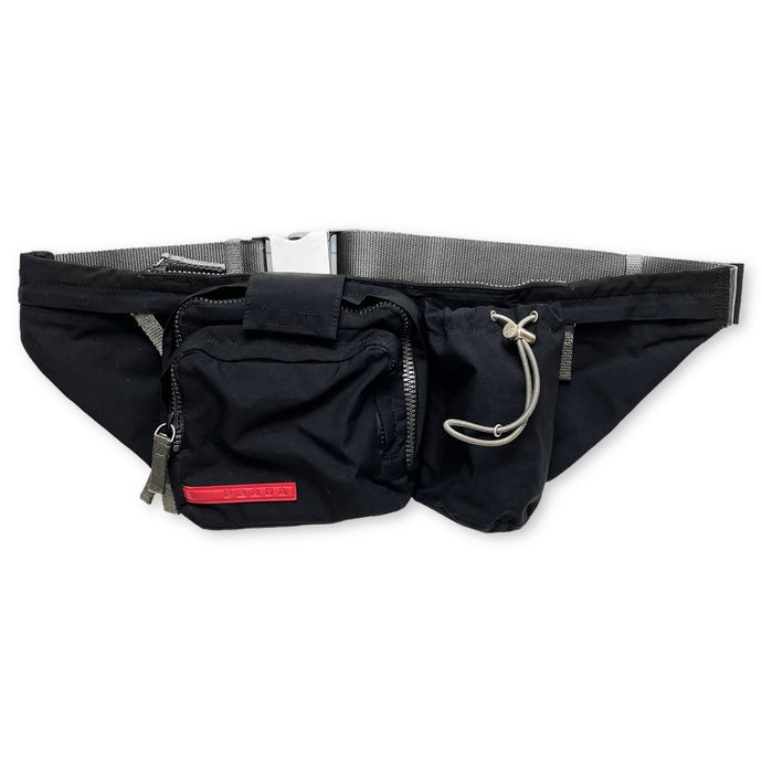 Prada Sport Art.4VA056 Black Utility Waist/Side Bag