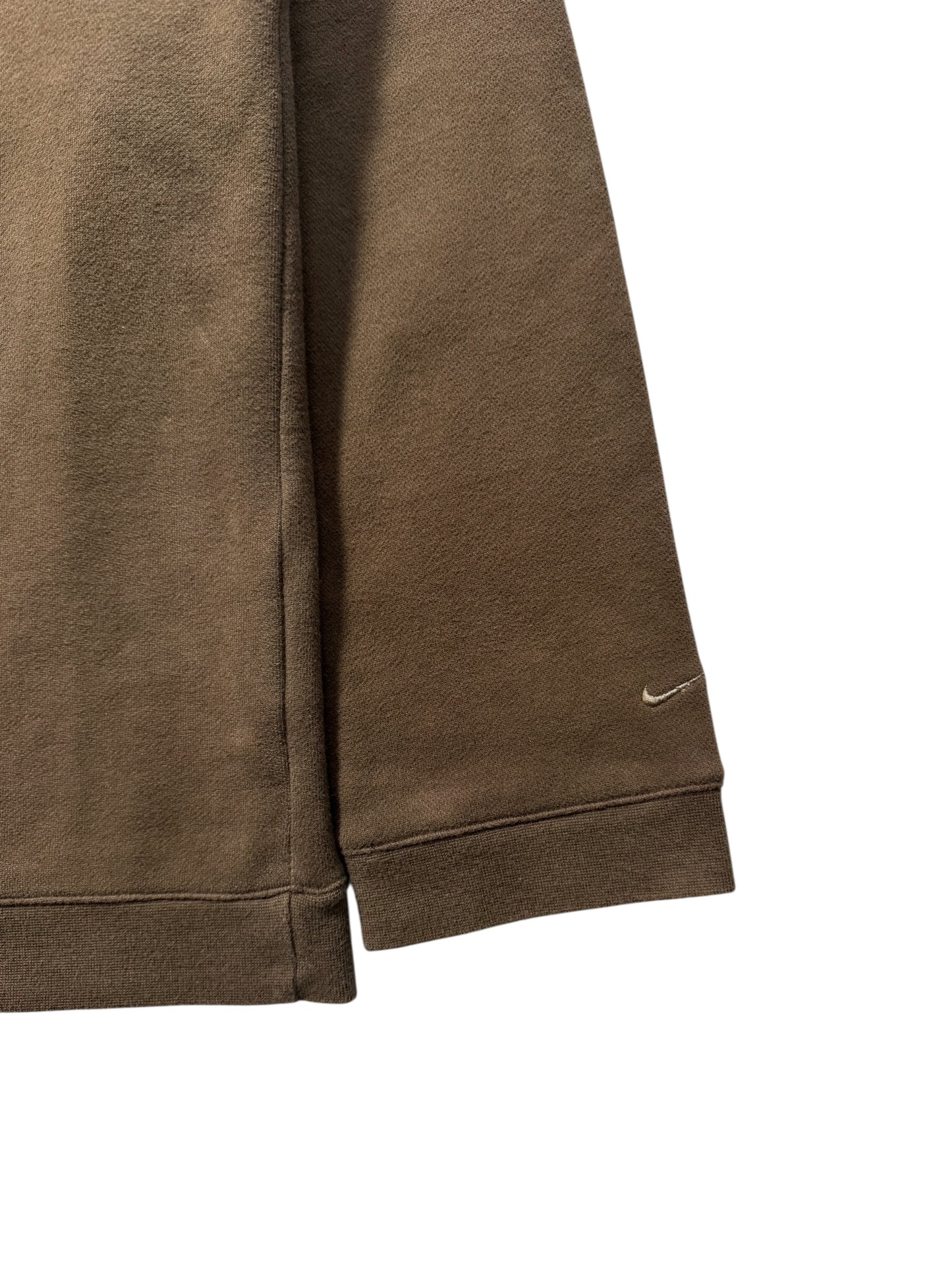 Early 2000's Nike Brown Stash Pocket Crewneck