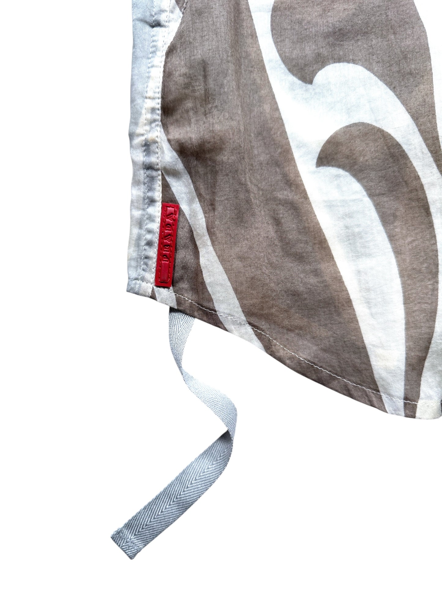 Early 2000's Prada Sport Zebra Print Top