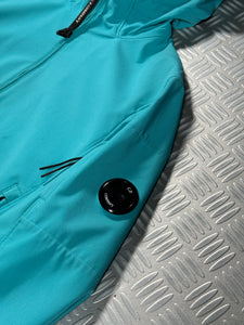 CP Company Marina Blue Soft Shell Goggle Jacket