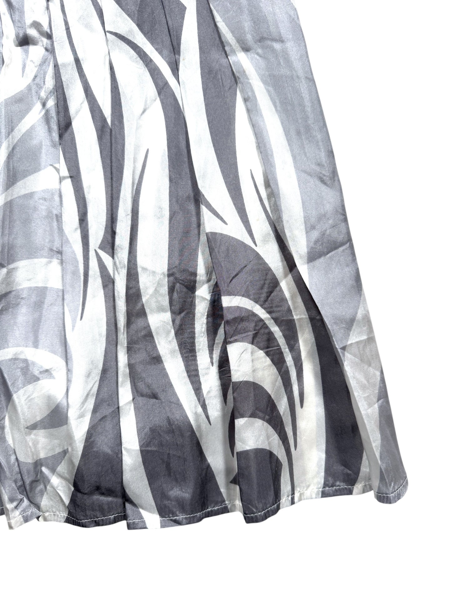 Early 2000's Prada Zebra Print Pleated Skirt