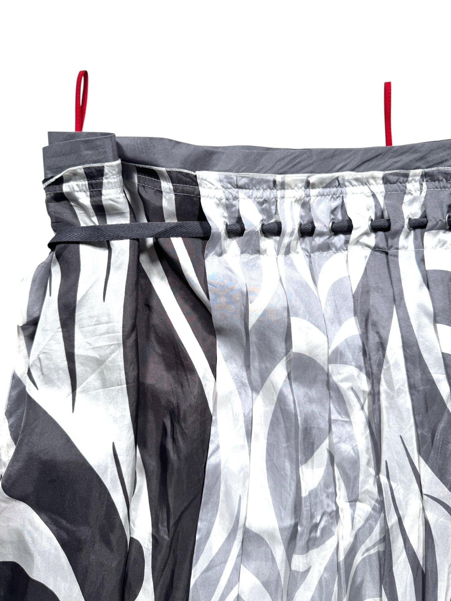 Early 2000's Prada Zebra Print Pleated Skirt