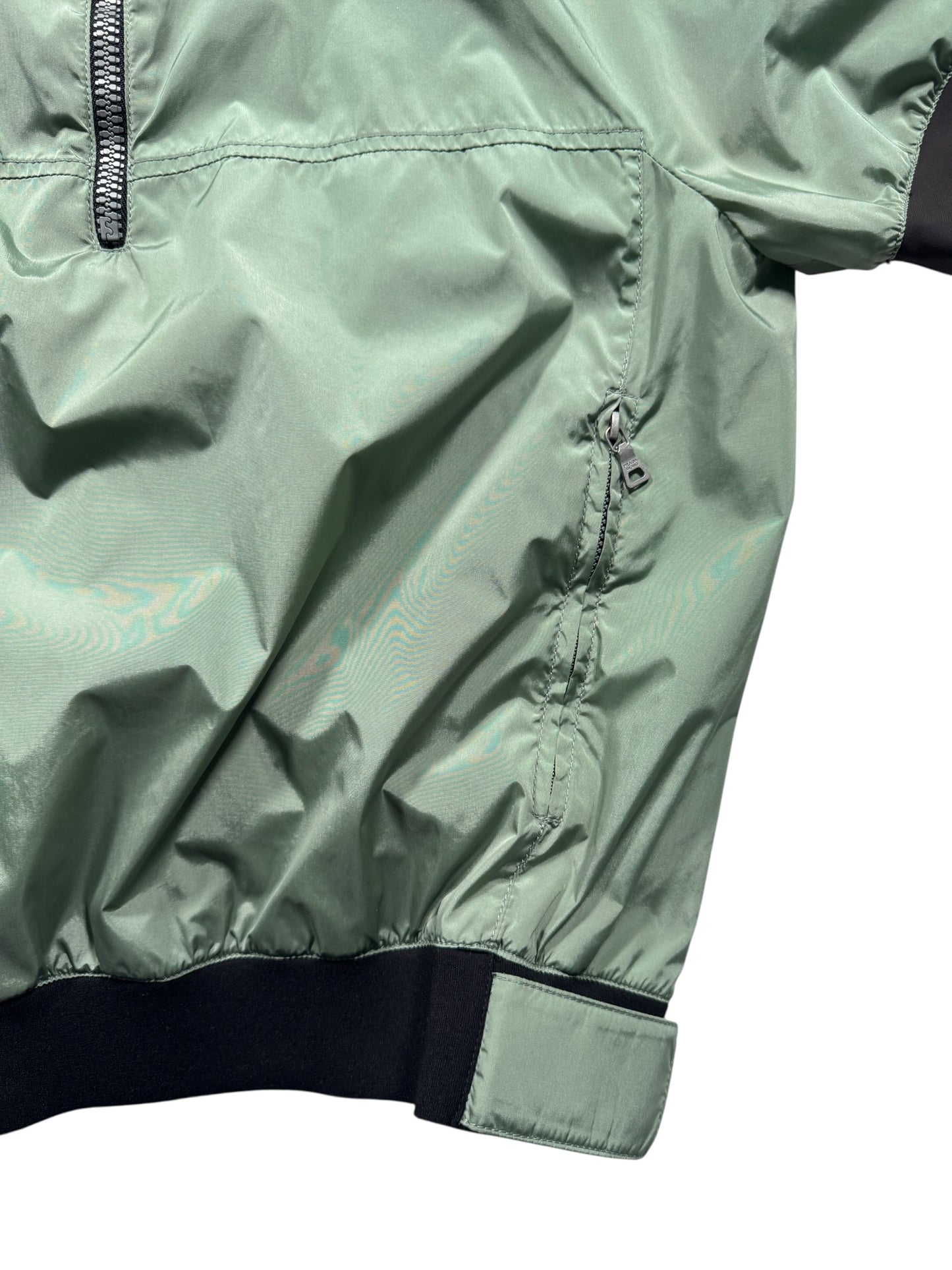 SS00' Prada Sport Cropped Nylon Short Sleeve