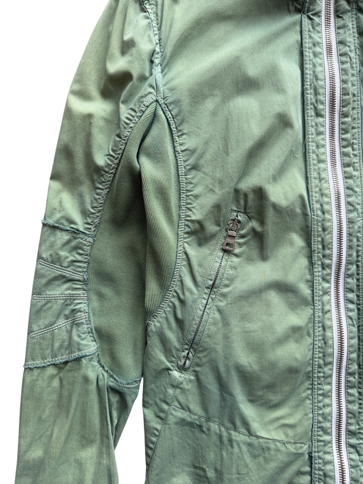 Early 2000’s Prada Linea Rossa Articulated Womens Biker Jacket