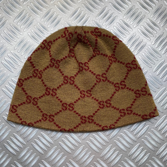 Stüssy Gucci Rip-Off Monogram Beanie Hat