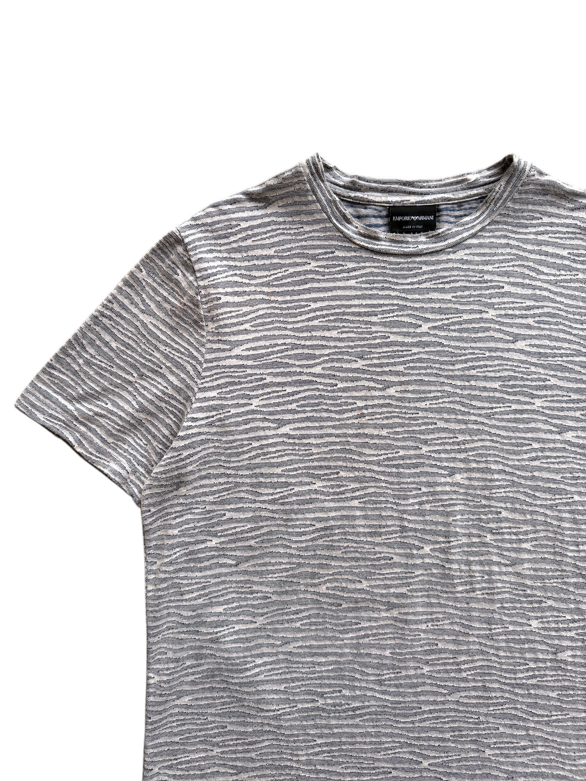 Emporio Armani Zebra Knitted Tee