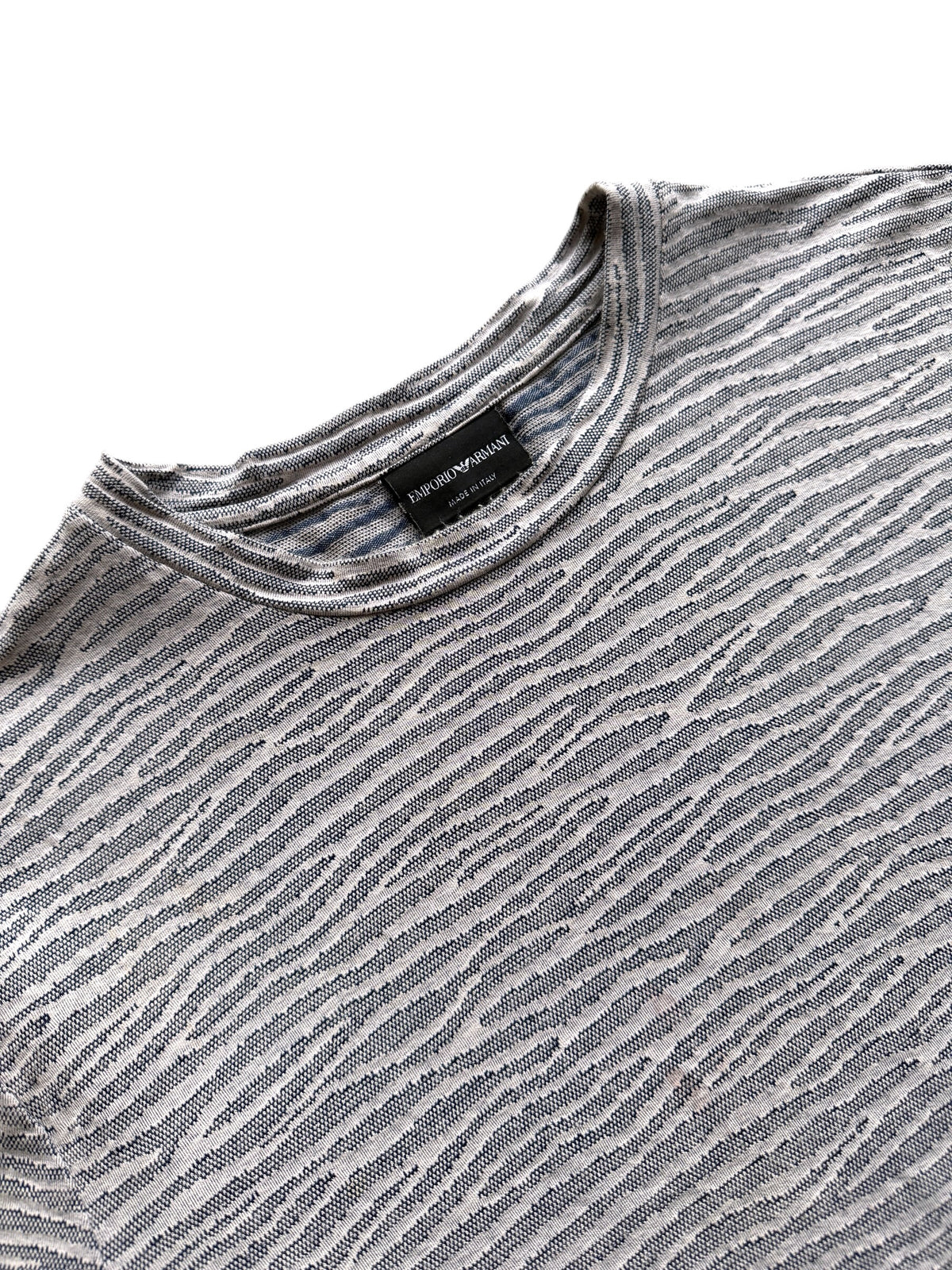 Emporio Armani Zebra Knitted Tee