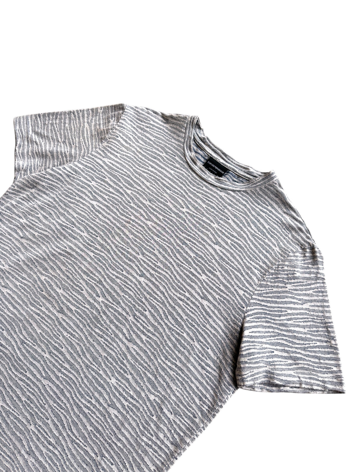 Emporio Armani Zebra Knitted Tee