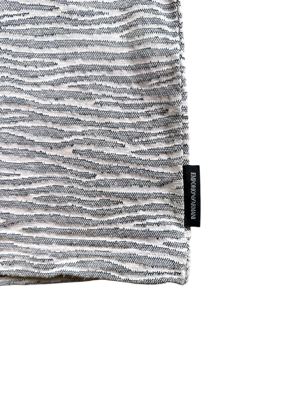 Emporio Armani Zebra Knitted Tee