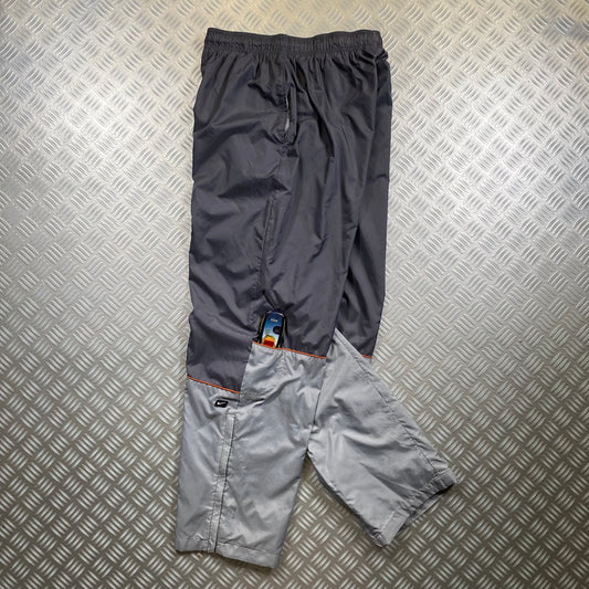 Early 2000's Nike Nylon Track Pants - Medium