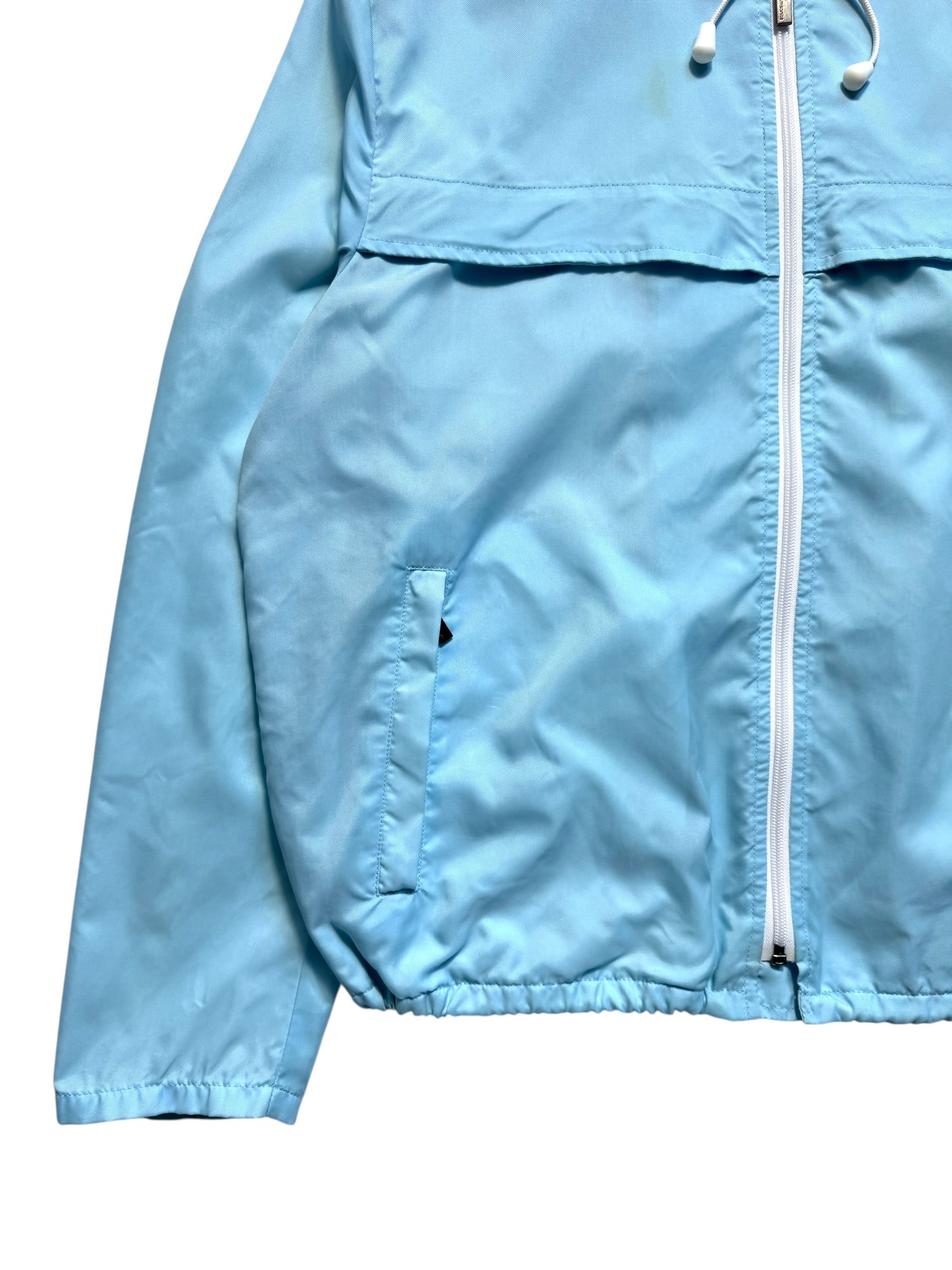Early 2000's Samsonite Sky Blue Hooded Jacket