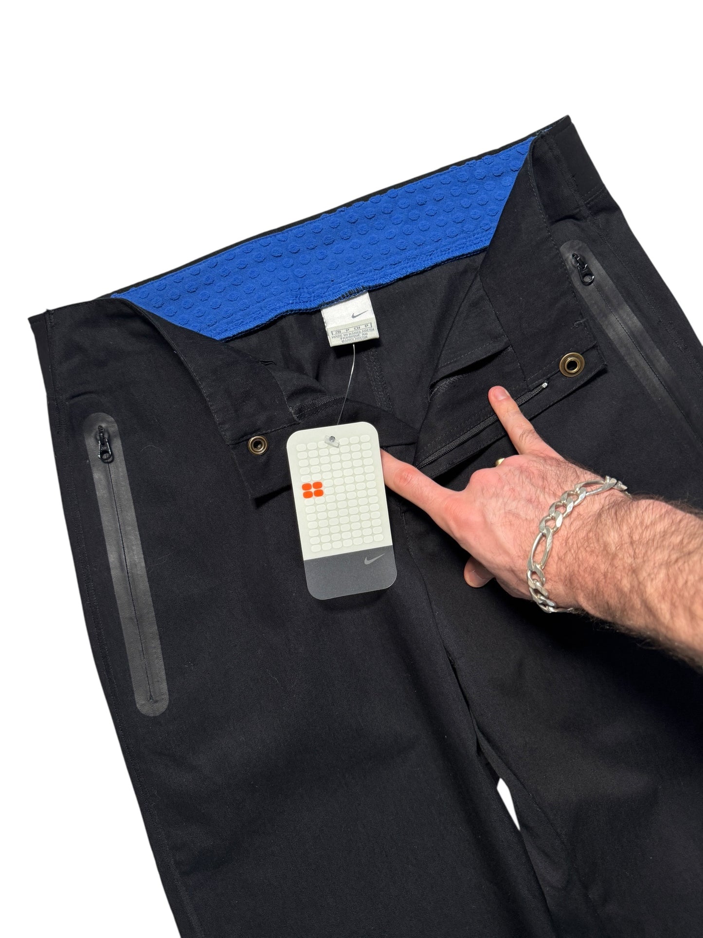 2003 Nike Mobius Laminated Zip Track Pant