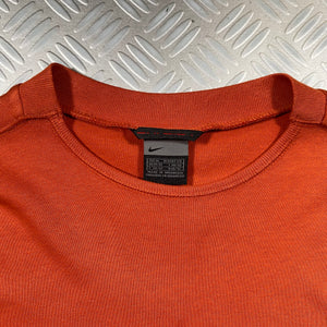 Early 2000's Nike Morse Code Long Sleeve Tee - Medium