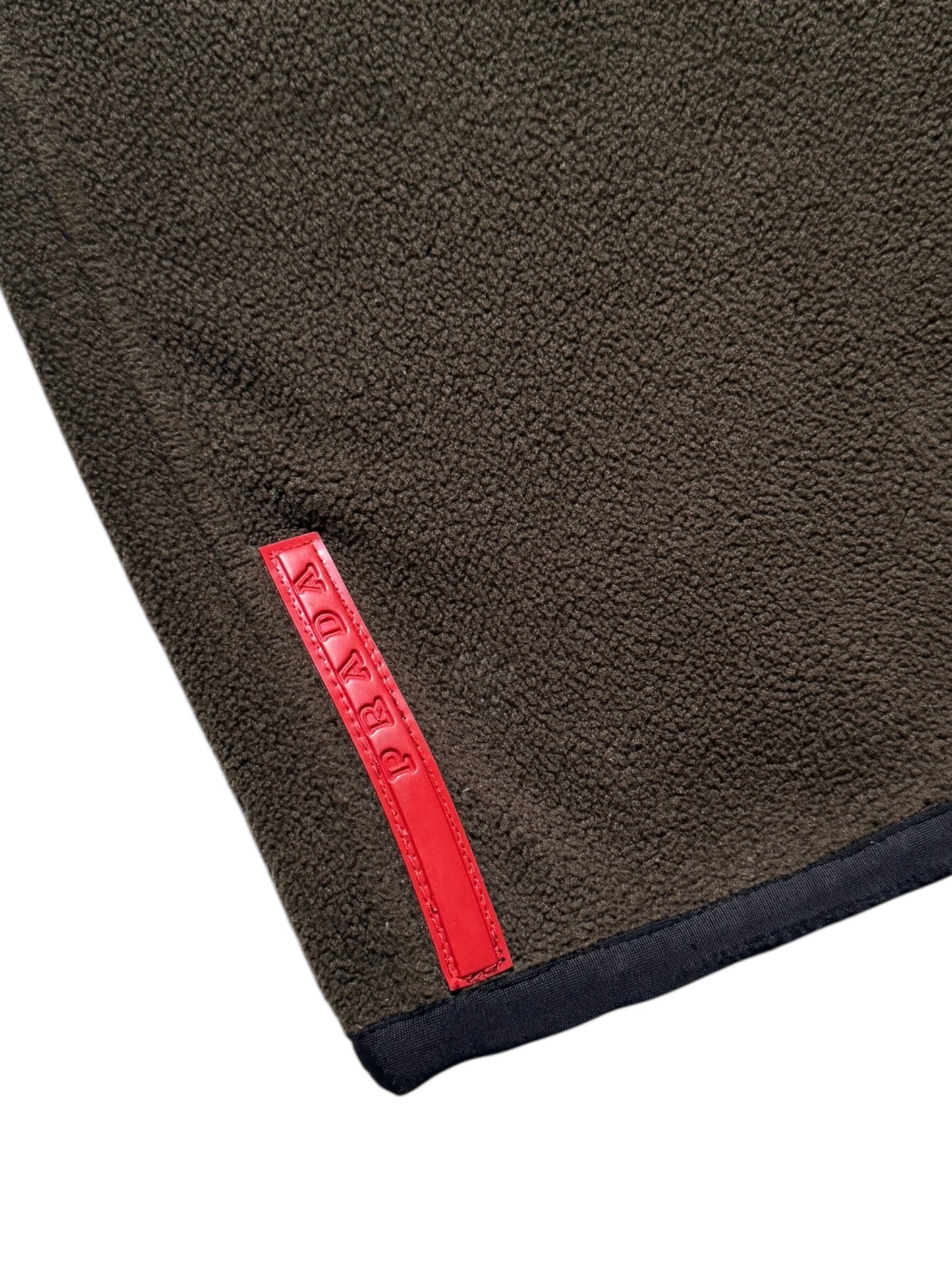 AW00' Prada Sport Deep Khaki / Brown Fleece Bottoms