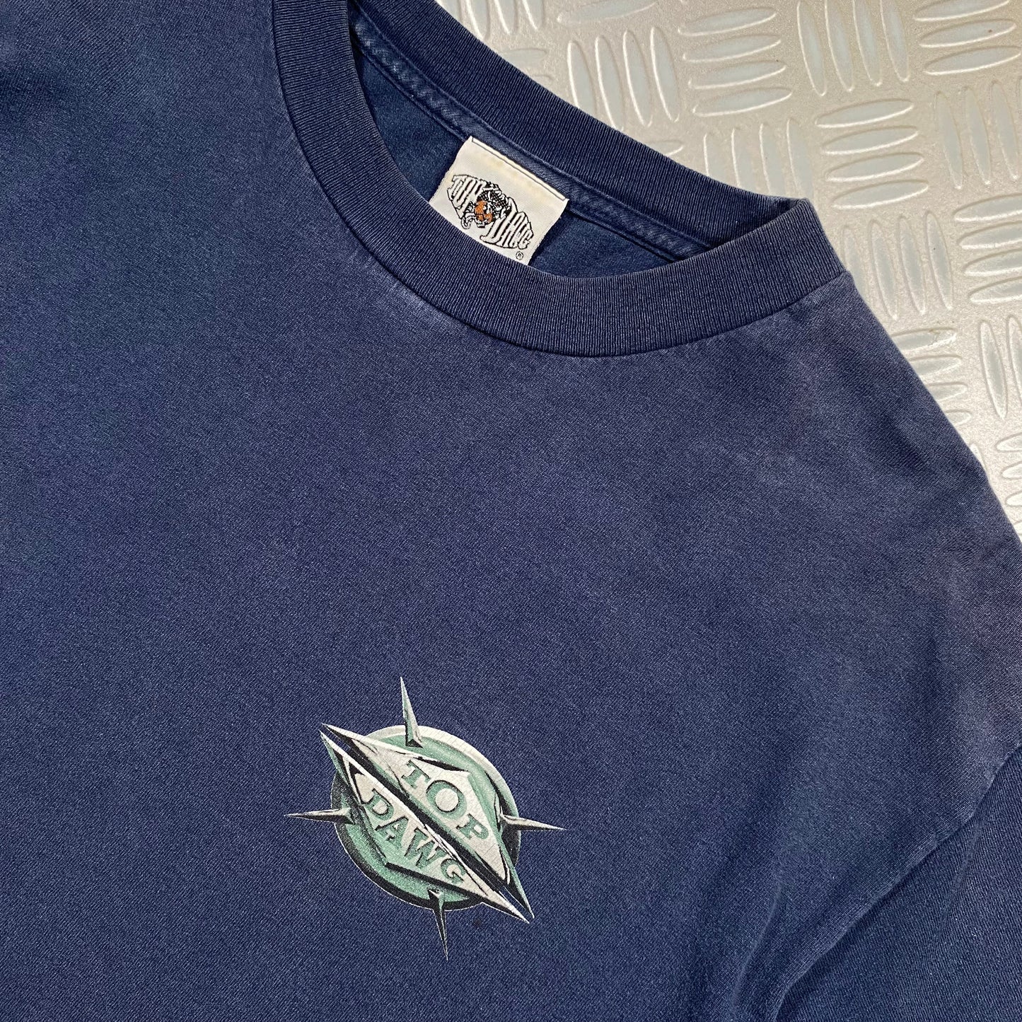 Top Dawg Vintage Navy Graphic Tee - Medium