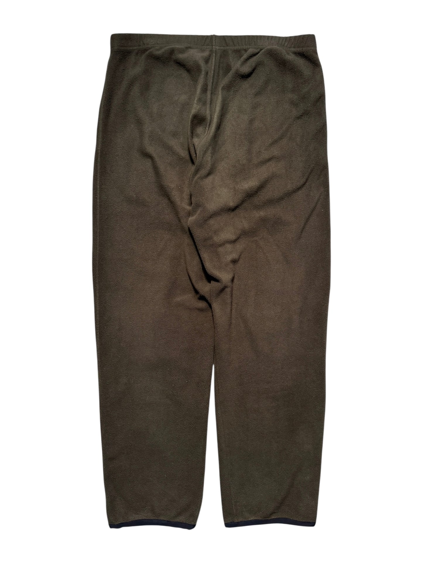 AW00' Prada Sport Deep Khaki / Brown Fleece Bottoms