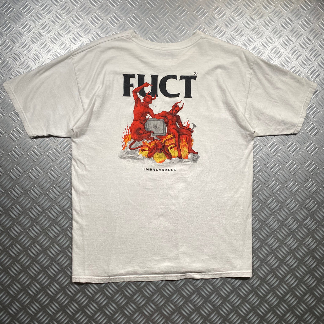 Fuct 'Unbreakable' Vintage Graphic Tee - Small/Medium