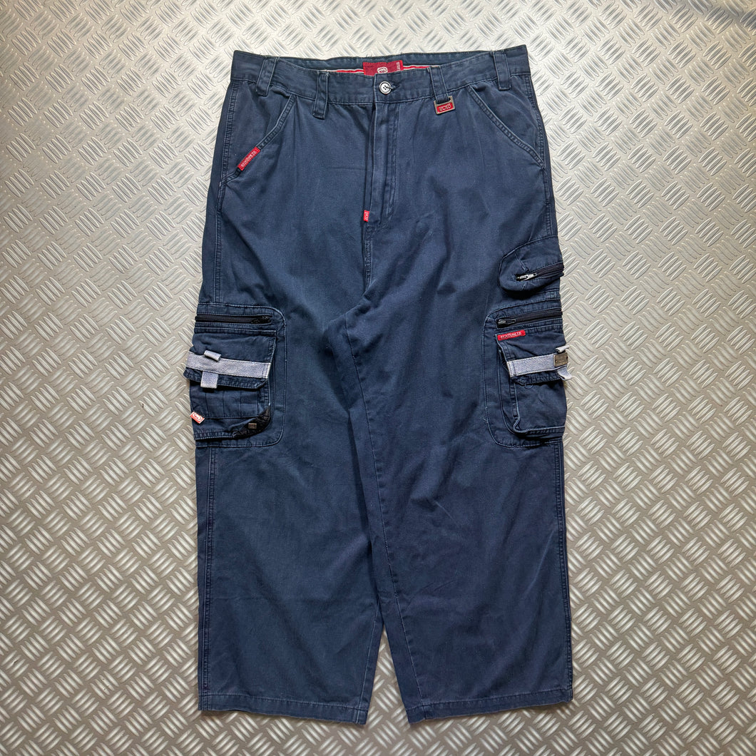 Early 2000's Ecko Unltd Multi Pocket Cargo Pant - 34-36