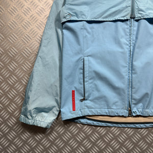 Early 2000's Prada Sport Gore-Tex Baby Blue 2in1 Jacket - Medium / Large