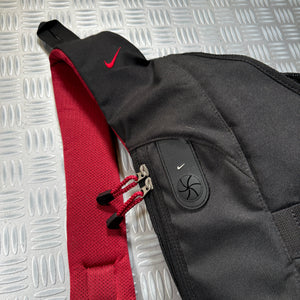 Early 2000's Nike Red/Black Tri-Harness Bag