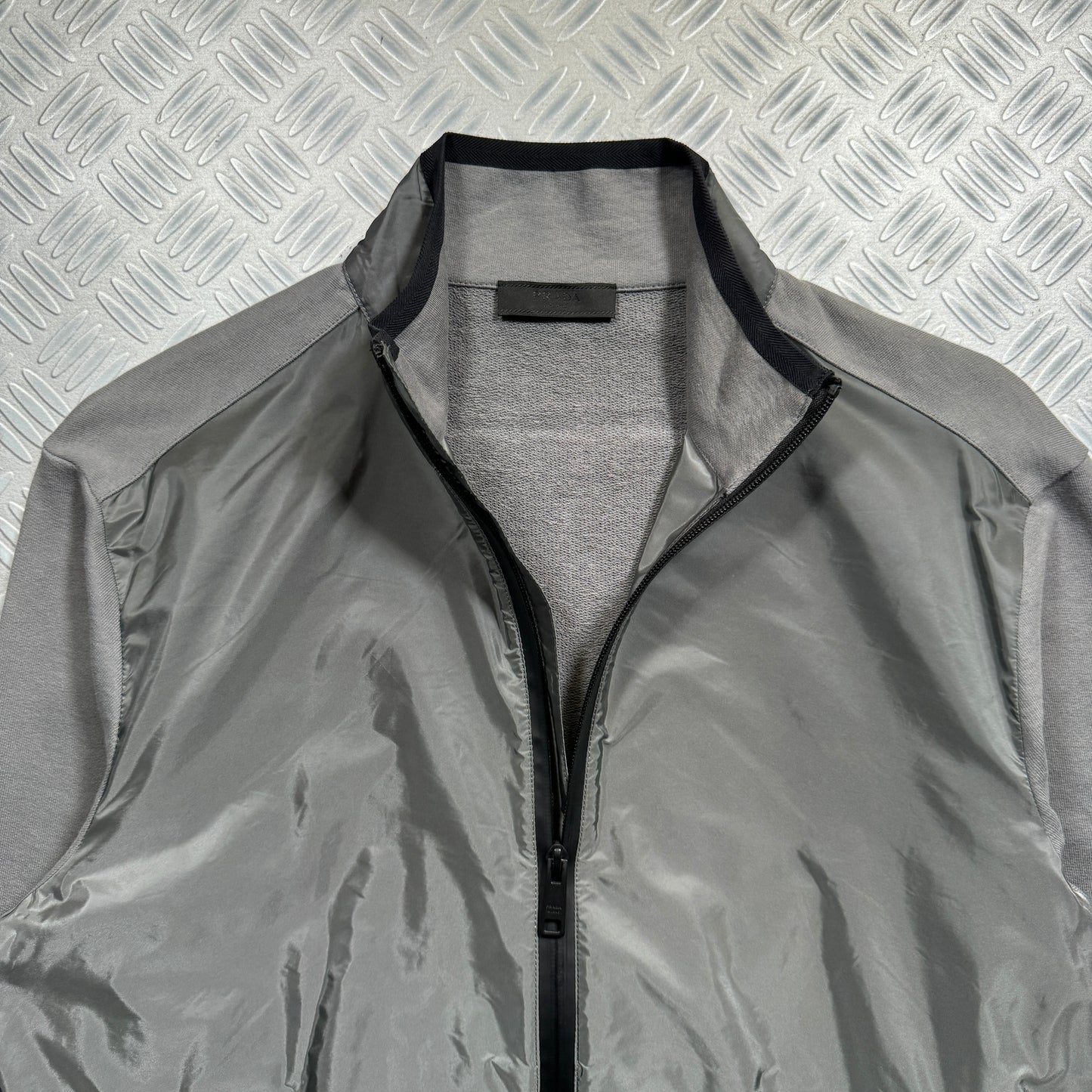 Prada Mainline Black Tab Track Jacket - Medium