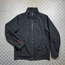 Carica l&#39;immagine nel visualizzatore di Gallery, Early 2000&#39;s Prada Sport Gore-tex Jet Black Jacket - Large