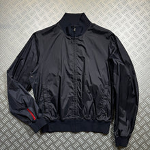 Charger l&#39;image dans la galerie, Early 2000&#39;s Prada Sport Midnight Navy Cropped Harrington Jacket - Medium
