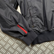 Carica l&#39;immagine nel visualizzatore di Gallery, Early 2000&#39;s Prada Sport Midnight Navy Cropped Harrington Jacket - Medium