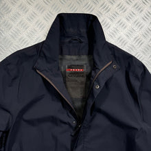 Load image into Gallery viewer, Early 2000&#39;s Prada Sport Gore-tex Midnight Navy Stash Pocket Jacket - Large