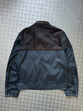 Load image into Gallery viewer, Prada Milano Main Line Concealed Hood Nylon Jacket w/Front Leather Pocket Flaps - Medium