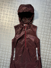 Charger l&#39;image dans la galerie, SS00&#39; Prada Sport Burgundy Hooded Dress - Womens 6-8