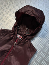 Charger l&#39;image dans la galerie, SS00&#39; Prada Sport Burgundy Hooded Dress - Womens 6-8