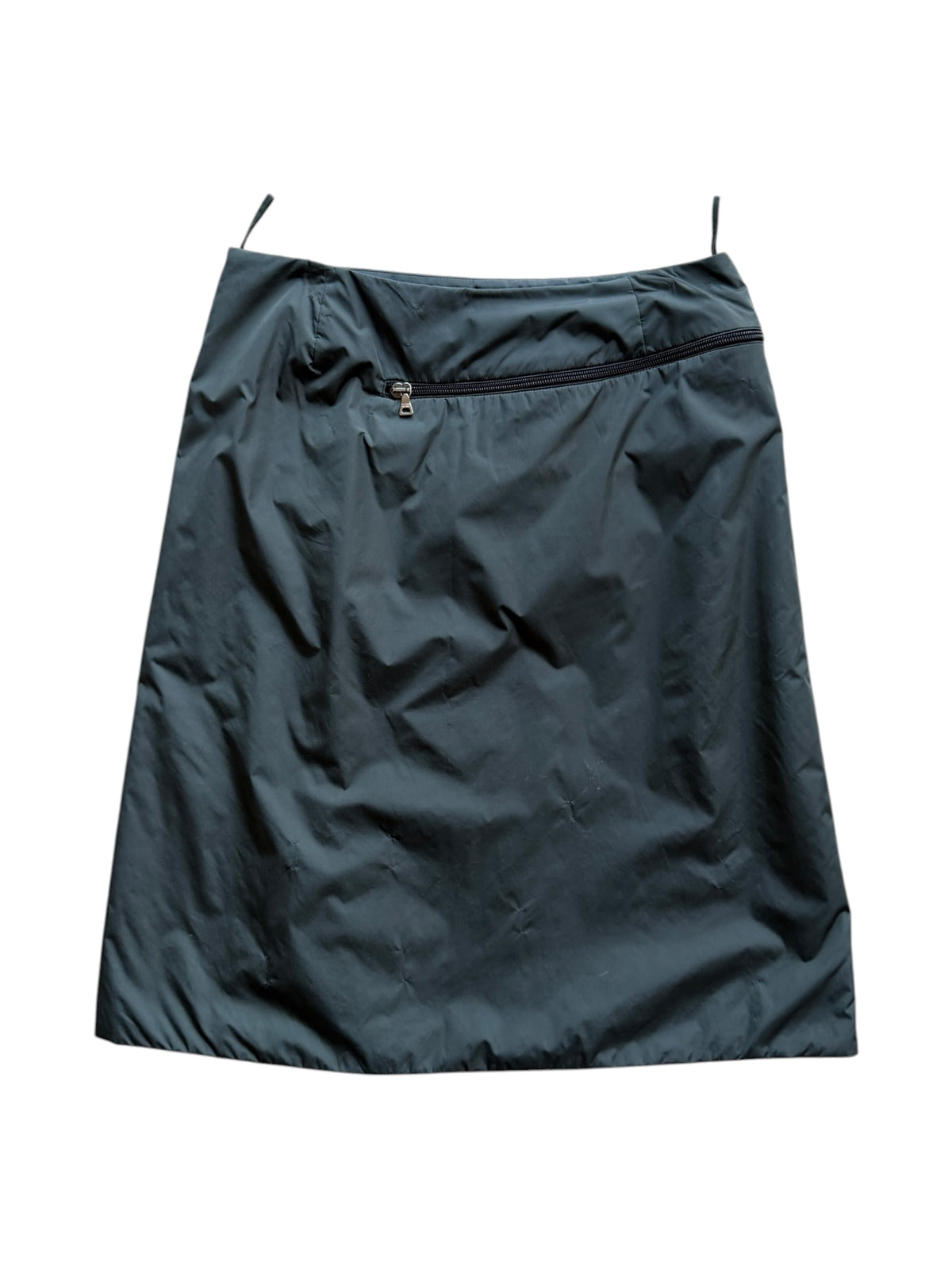 SS99’ Prada Sport Bottle Green Nylon Skirt