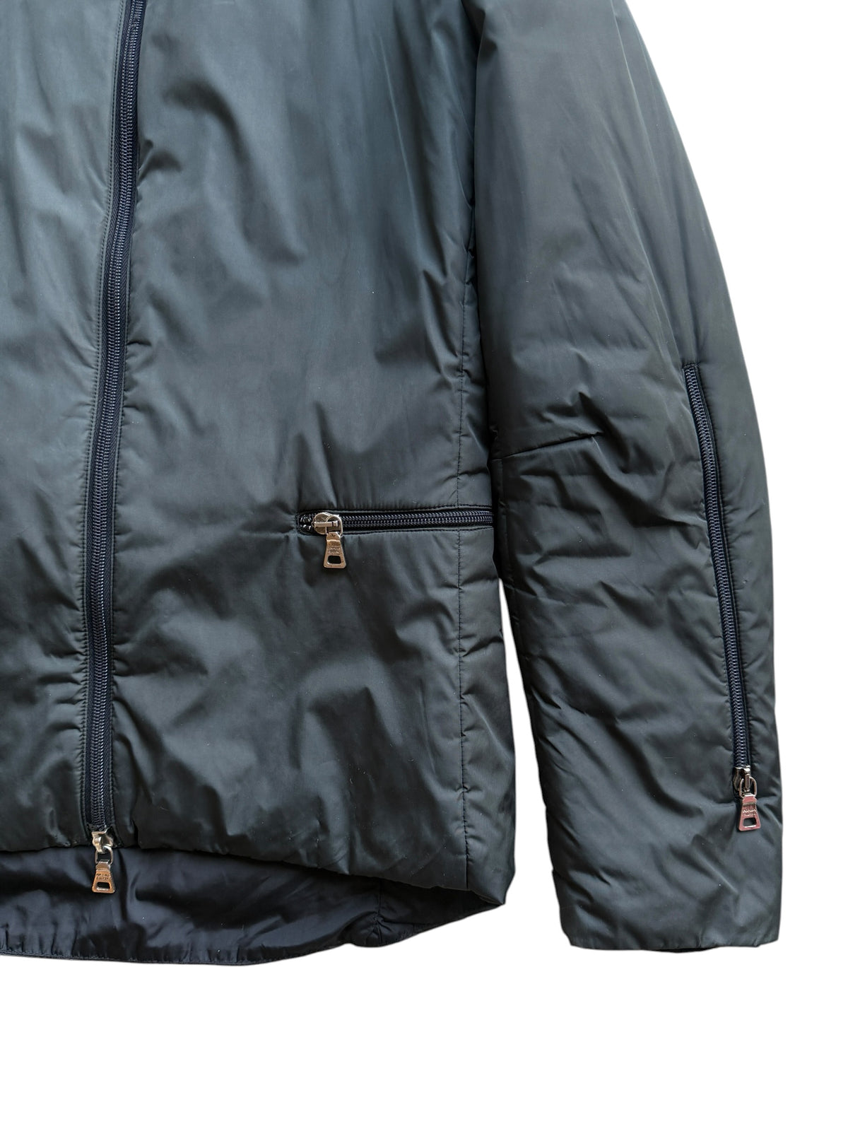 SS99' Prada Sport Bottle Green Nylon Jacket
