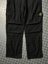 Charger l&#39;image dans la galerie, 2008 Stone Island Jet Black Flight Cargo Pant - 34&quot; Waist