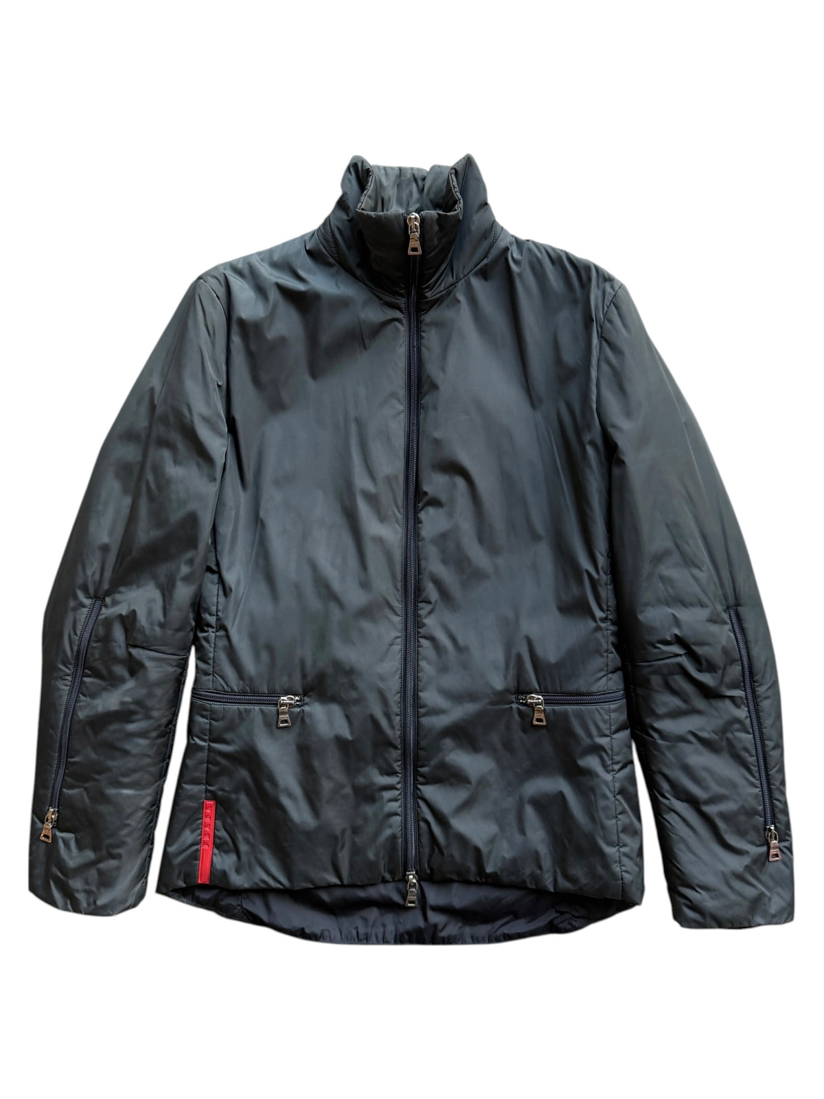 SS99' Prada Sport Bottle Green Nylon Jacket